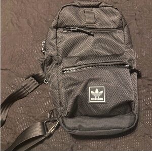 Adidas Men's Black Belt Bag
